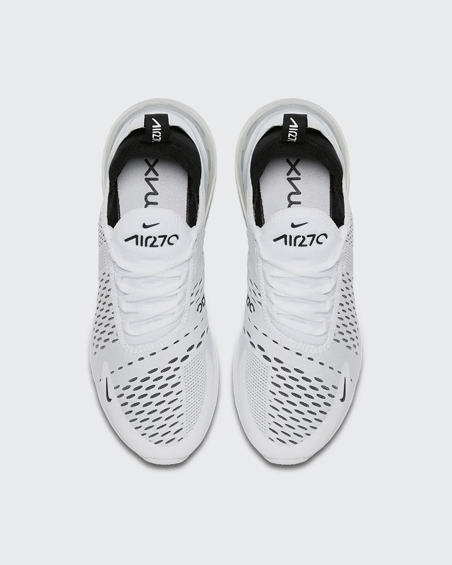 Nike air max shop 270 womens white/black/white