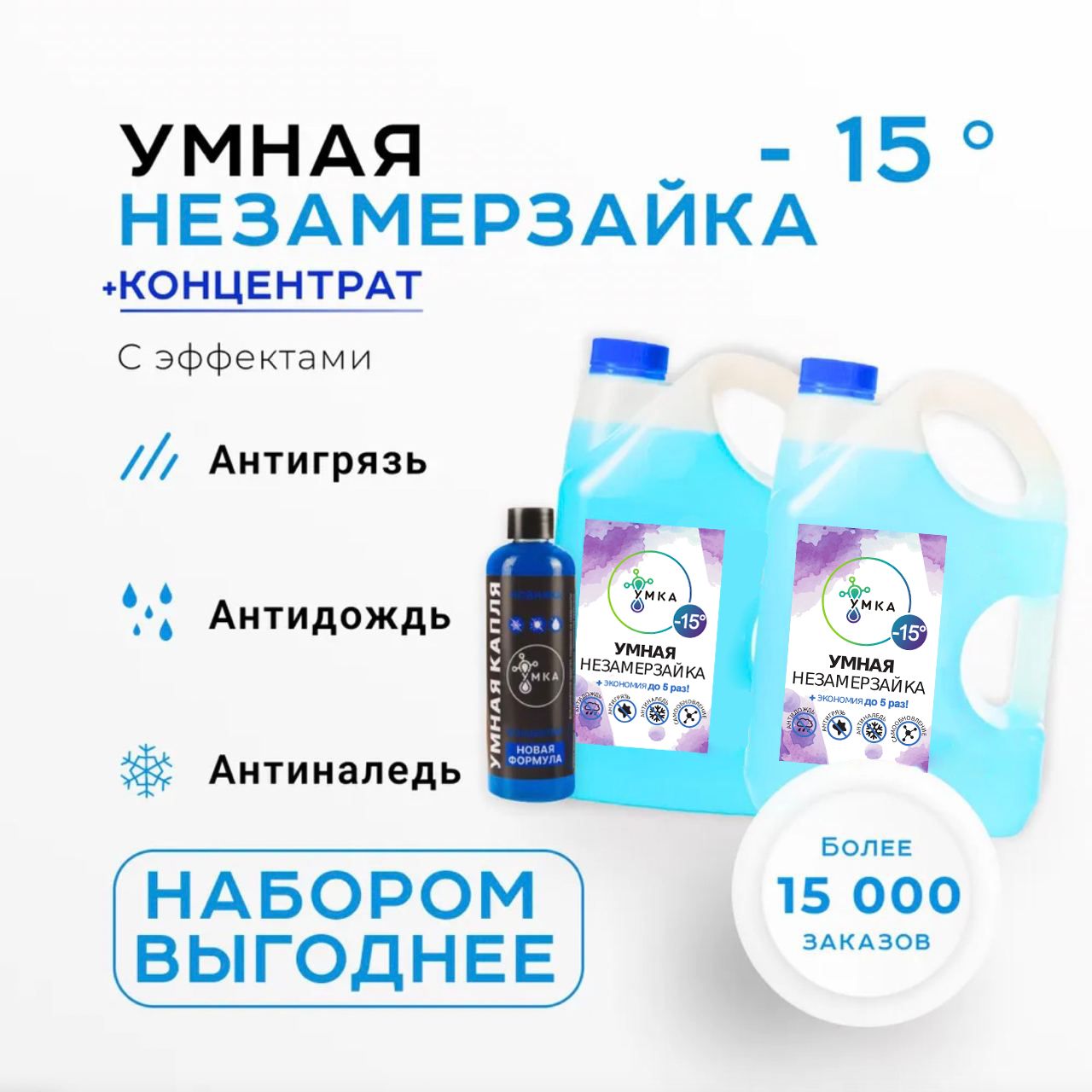 Жидкости омывателя для стекла - купить омывайку в интернет-магазине ...