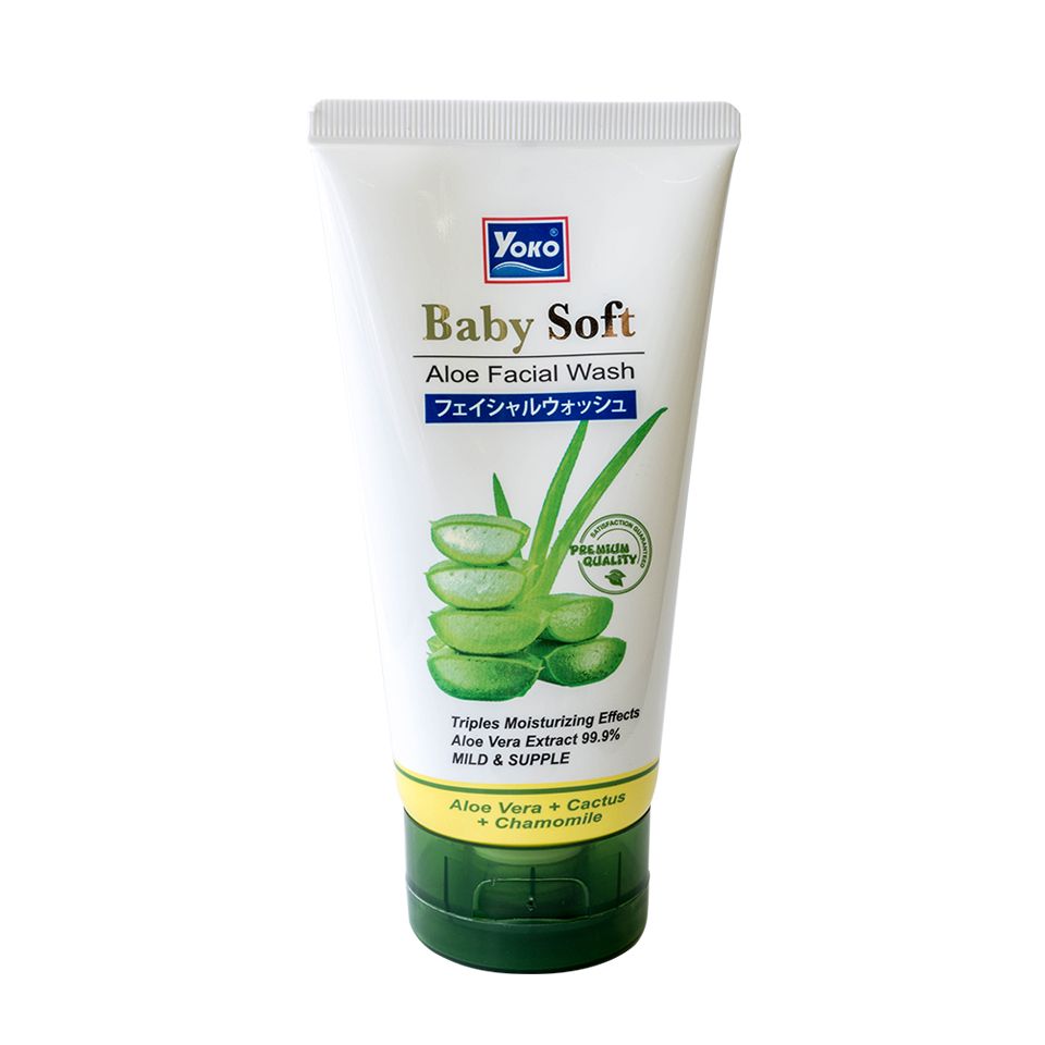 Мягкий гель для умывания. Yoko Baby Soft Aloe facial Wash. Умывалка для лица алоэ. Пенка для лица алоэ. Пенка для умывания «алоэ».