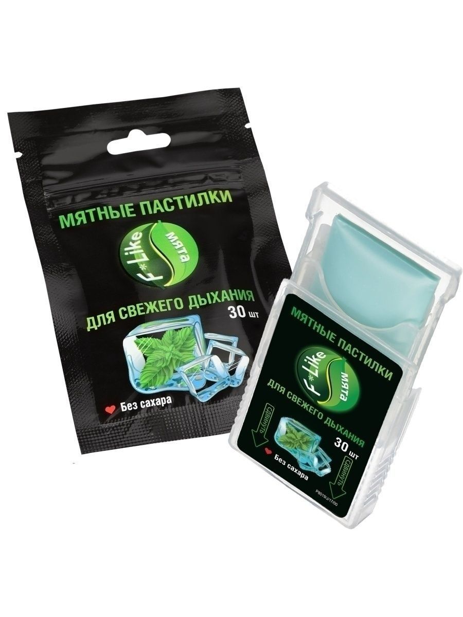 Мятные Пластинки для Свежего Дыхания — купить в интернет-магазине OZON ...