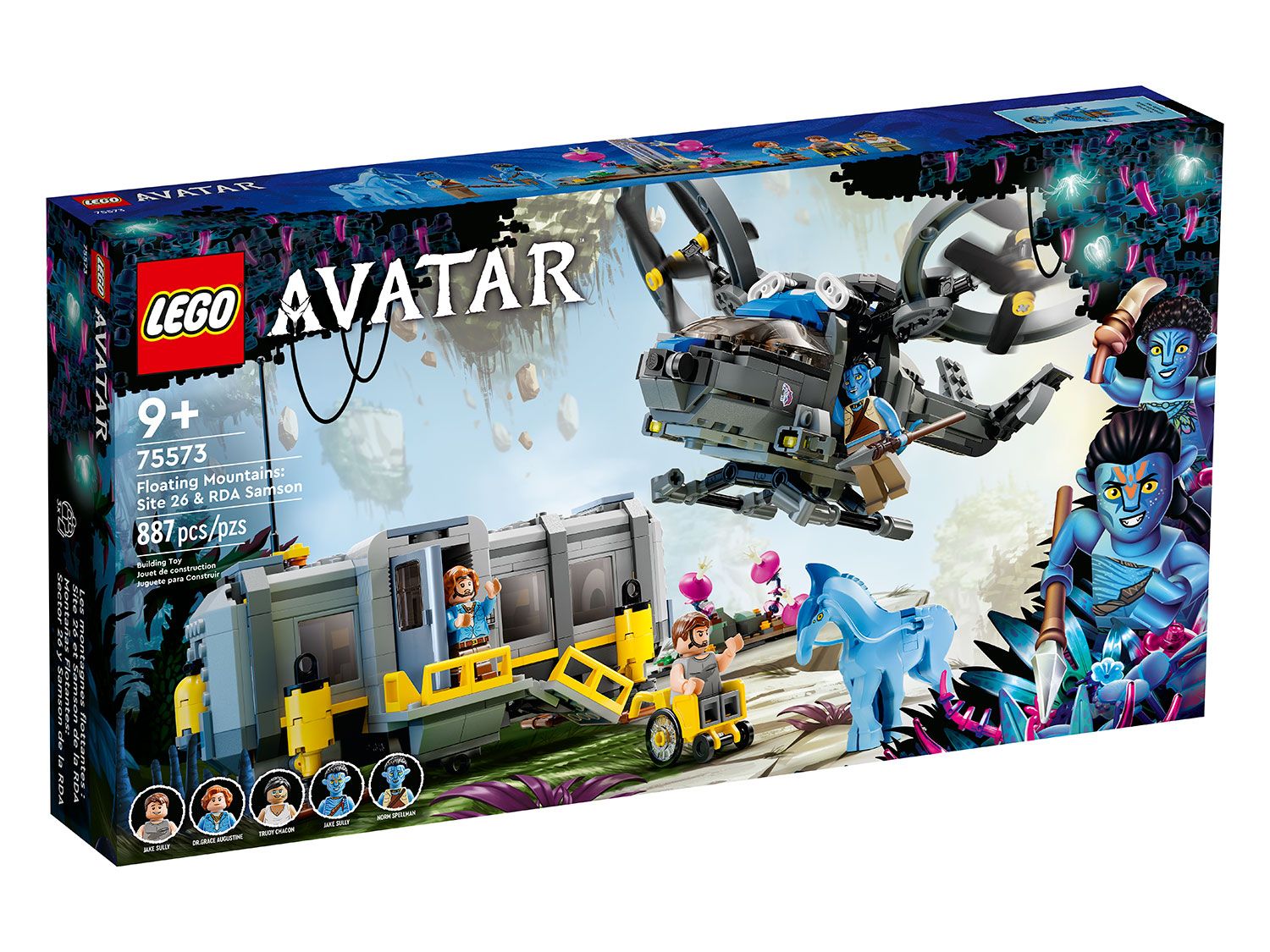 Конструктор LEGO Avatar Плавающие горы: Зона 26 и RDA 75573 - купить с  доставкой по выгодным ценам в интернет-магазине OZON (813700747)