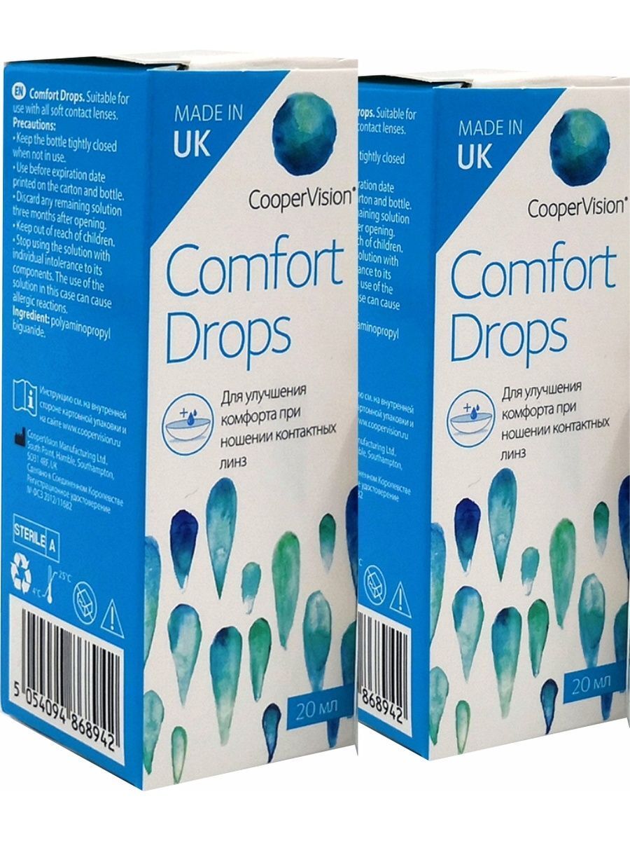 Comfort drops капли инструкция