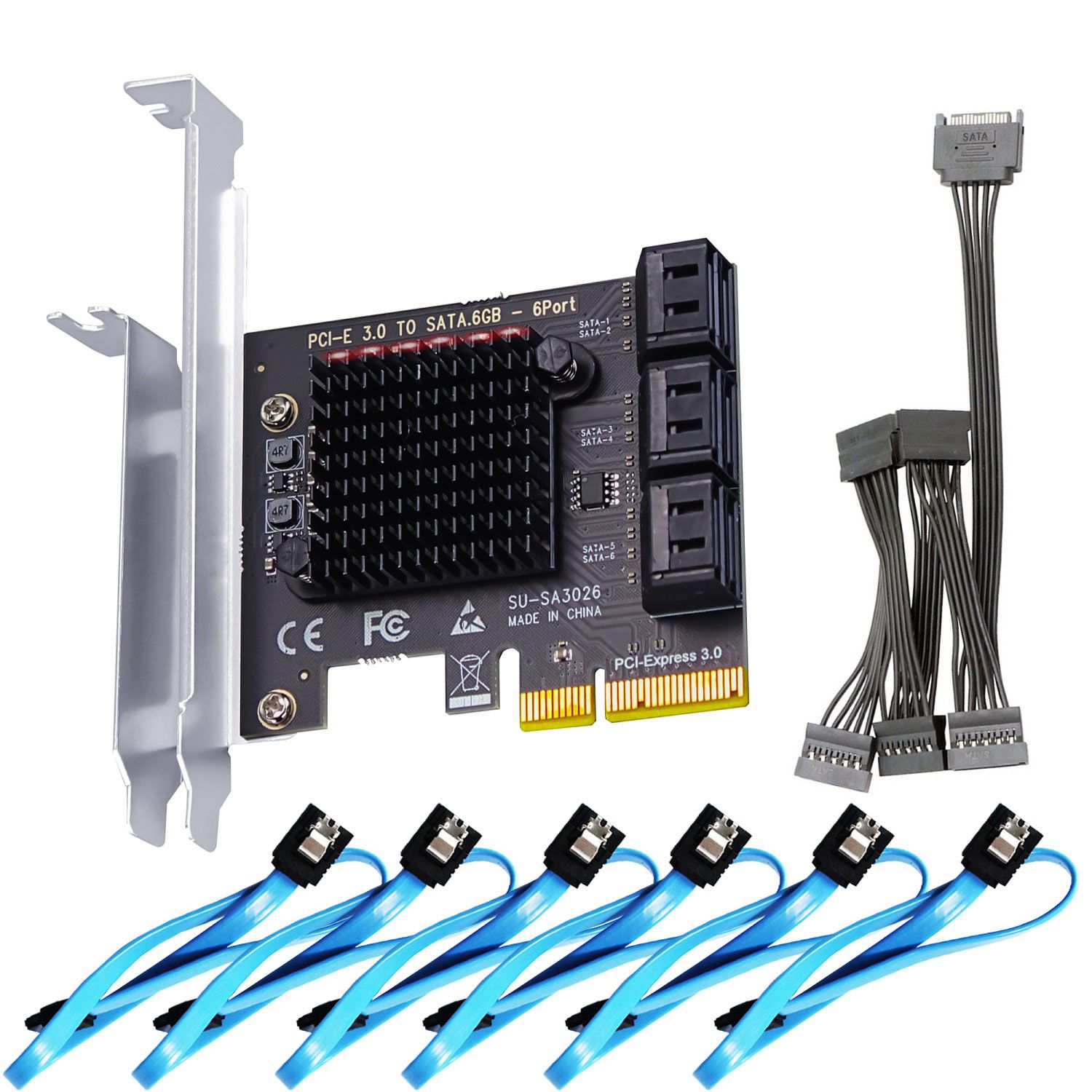 Адаптер pci sata. Адаптер SATA PCI. PCI-E SATA контроллер