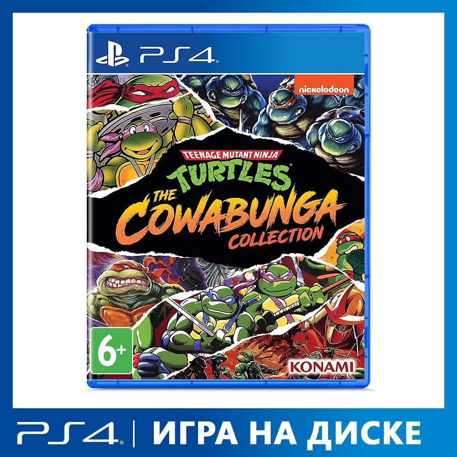 Игра Teenage Mutant Ninja Turtles: Cowabunga Collection (PlayStation 4, Английская версия)