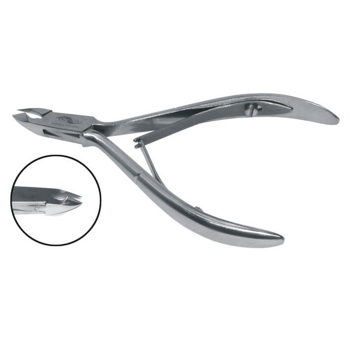 ERLINDA Кусачки для кутикулы и кожи, хирургическая сталь, длина лезвий 8-9 мм., Германия