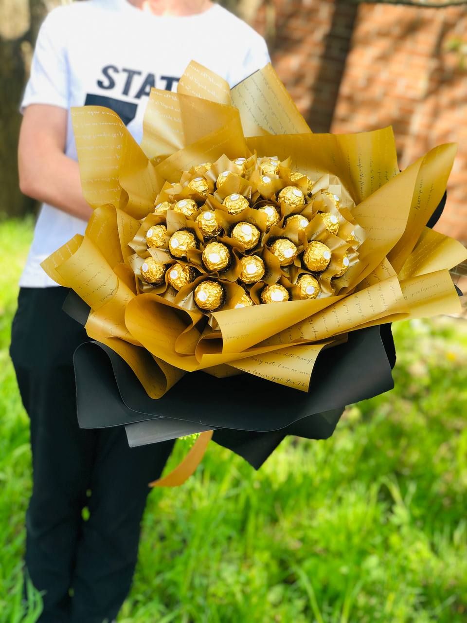 Букет из ферреро роше