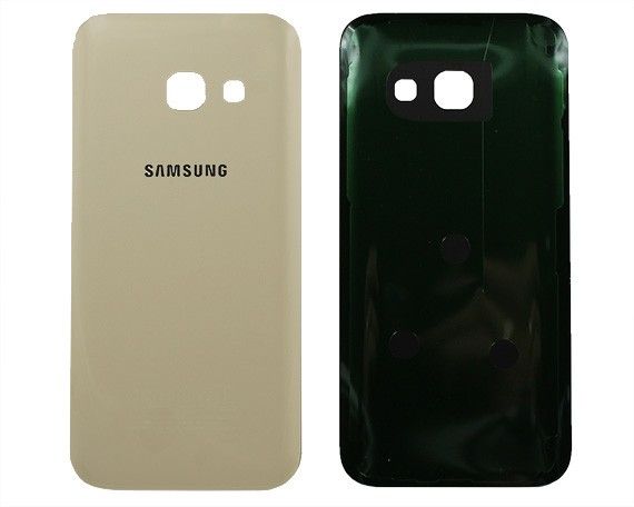 Задняя крышка Samsung A320F Galaxy A3 (2017) золото