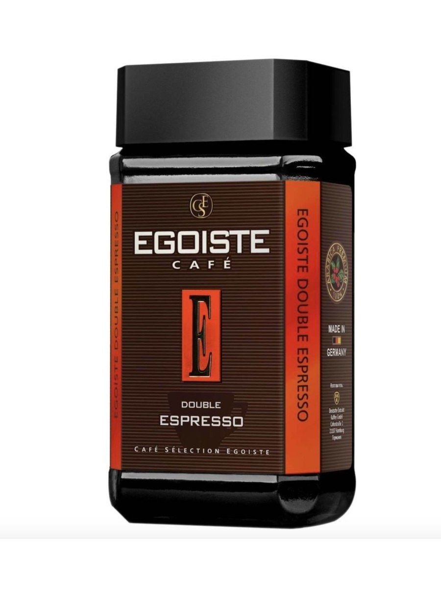 Кофе эгоист растворимый. Egoiste Double Espresso 100г. Кофе Double Espresso 100г Egoiste. Кофе растворимый Egoiste Double Espresso, 100 г. Кофе эгоист Double Espresso 100 гр.