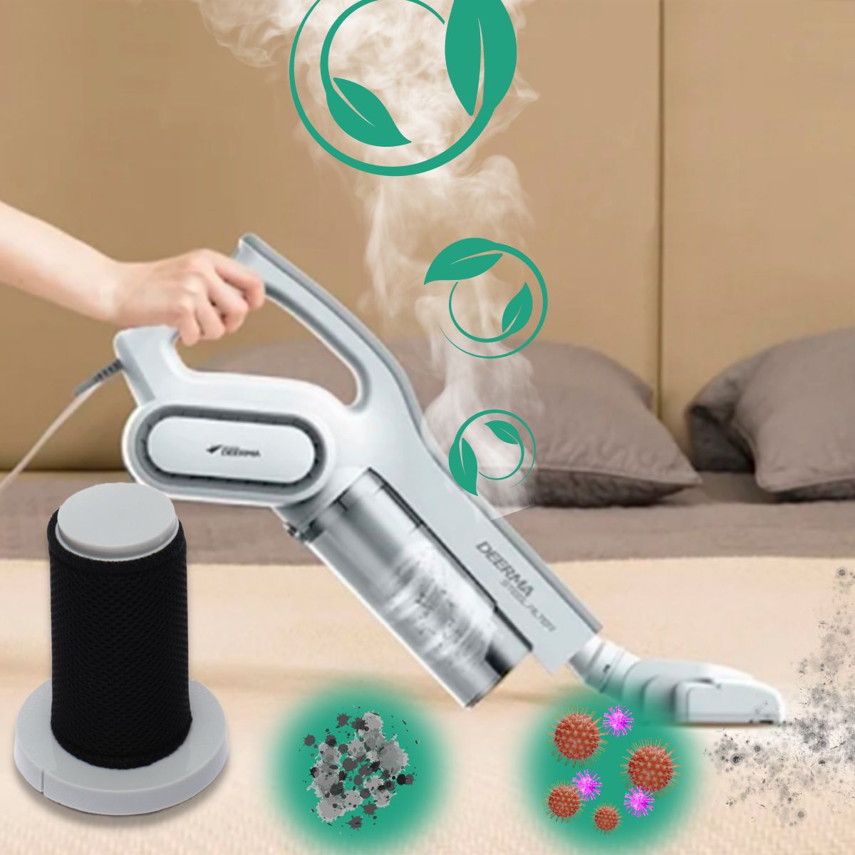 Xiaomi deerma steam cleaner dem zq800 фото 41