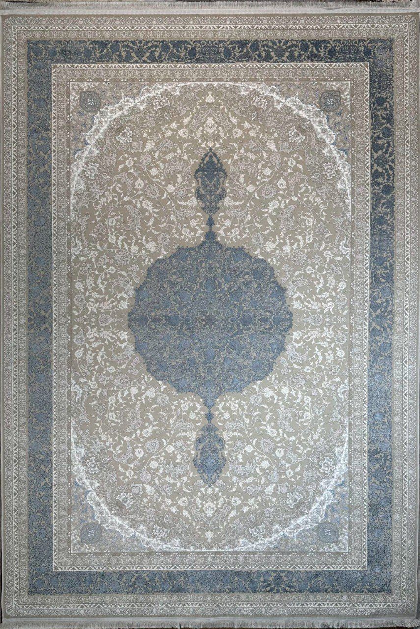 A beautiful and fine knotted Nain Rug from the manufacture of "Habibian" in comb