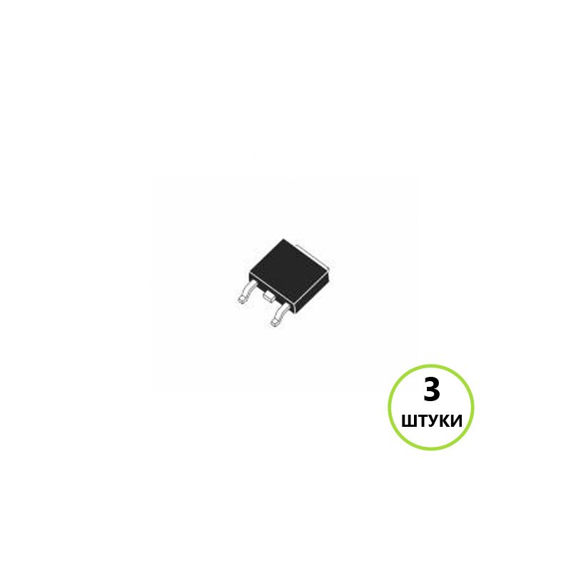 Диод MBRD360G (маркировка B360G) - Single Power Rectifier, 60V, 3A, TO-252, 3 шт.
