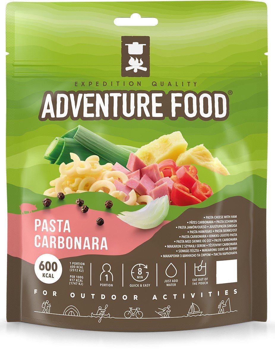 Паста Карбонара Adventure Food Pasta Carbonara - купить с доставкой по  выгодным ценам в интернет-магазине OZON (876893992)