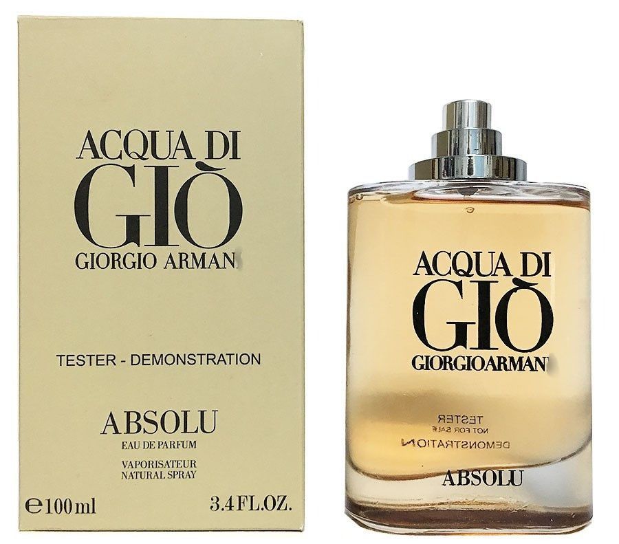 Аква ди джио армани. Giorgio Armani acqua di gio Absolu 100 мл. Тестер Giorgio Armani acqua di gio 100 ml. Acqua di gio Giorgio Armani мужские 100 мл. Армани Аква ди Джио Абсолют мужские.