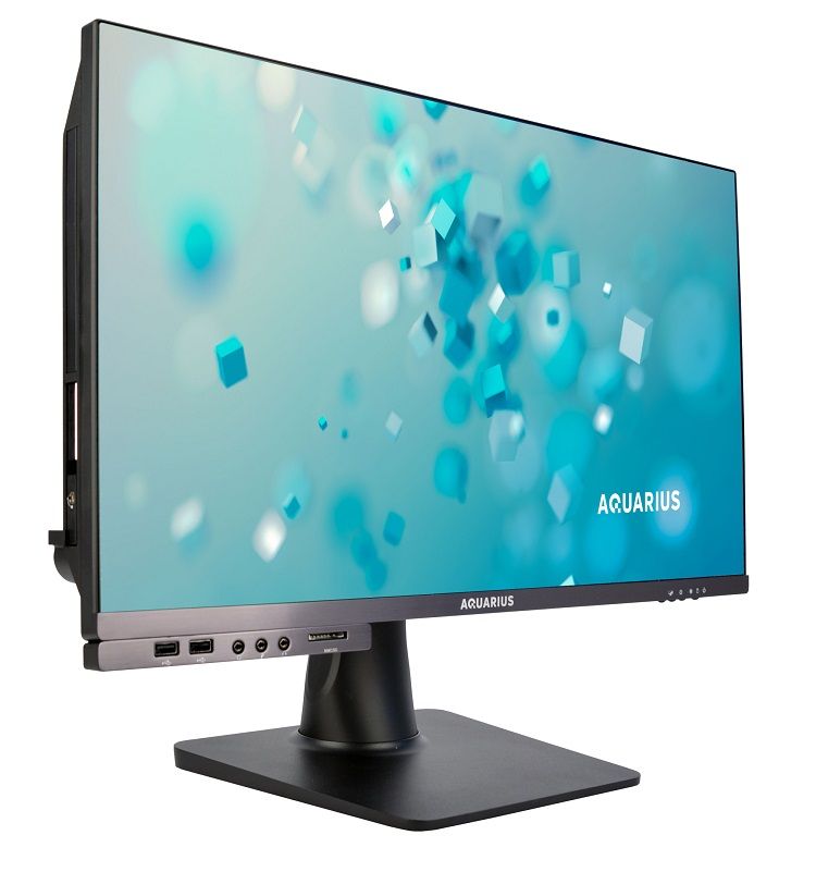 AQUARIUS 23.8" Моноблок Mnb Pro T904 R53 (Intel Core i5-10500, RAM 8 ГБ, SSD 256 ГБ, Intel UHD Graphics 630, Без ОС), QRMP-T9041M3128H125L02KLNANNN3, черный, Русская раскладка