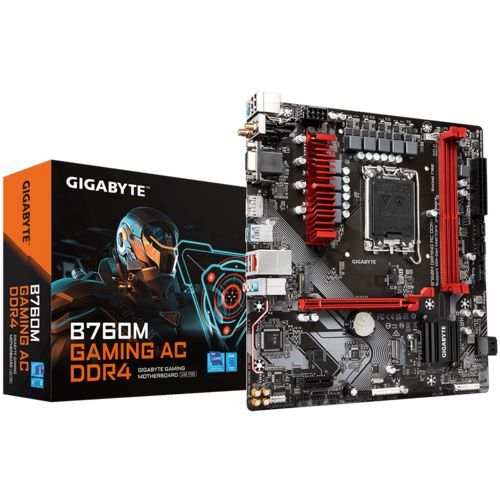 Материнская плата Gigabyte B760M Gaming AC DDR4