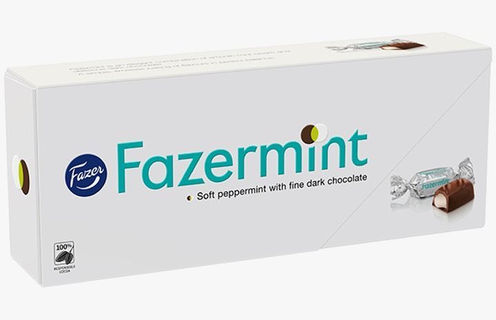 КонфетышоколадныеKarlFazerFazermintсмятой270г(ИзФинляндии)