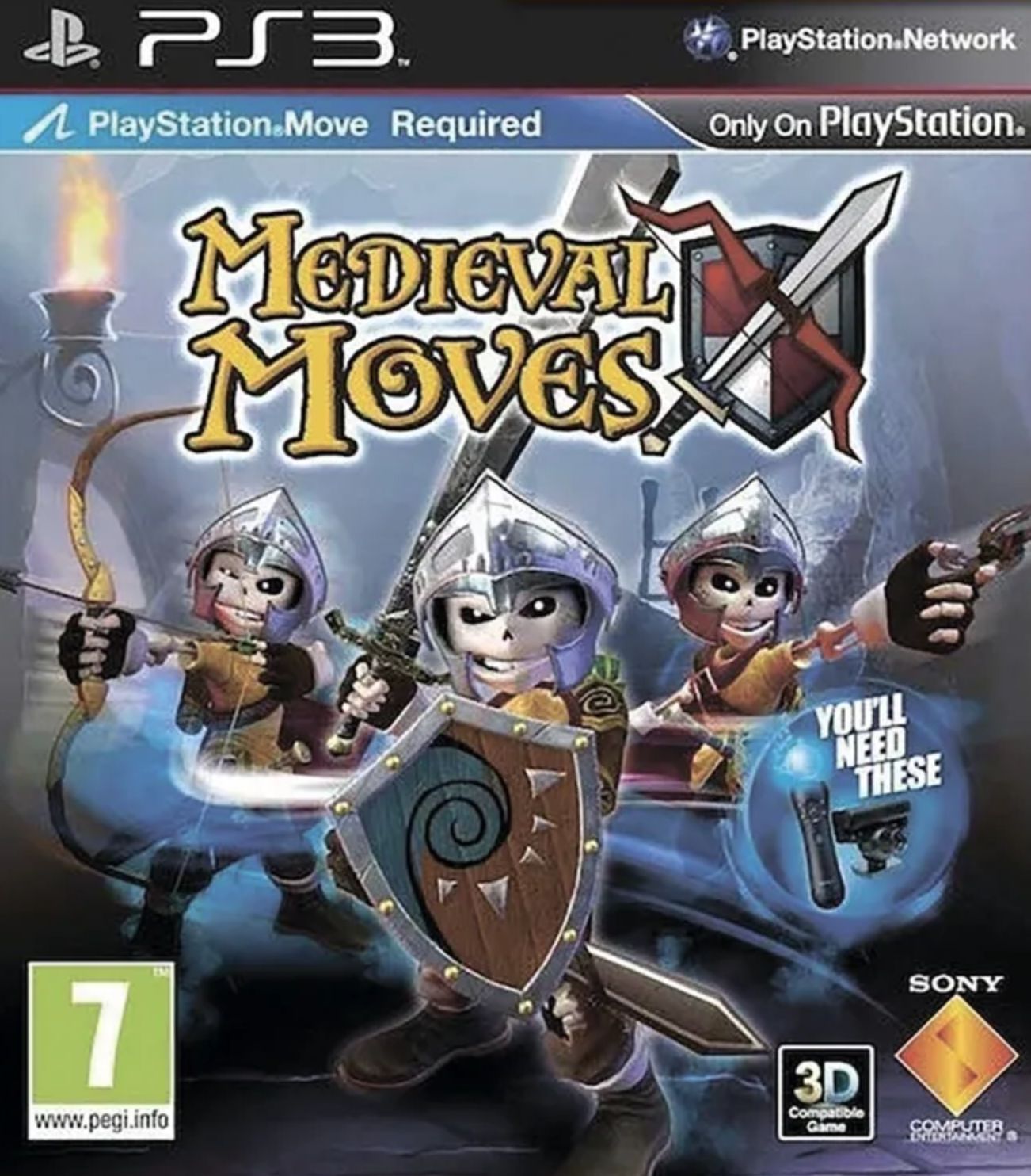 Игра Medieval Moves Боевые Кости для PS3 (PlayStation 3 купить по низкой  цене с доставкой в интернет-магазине OZON (1187859970)