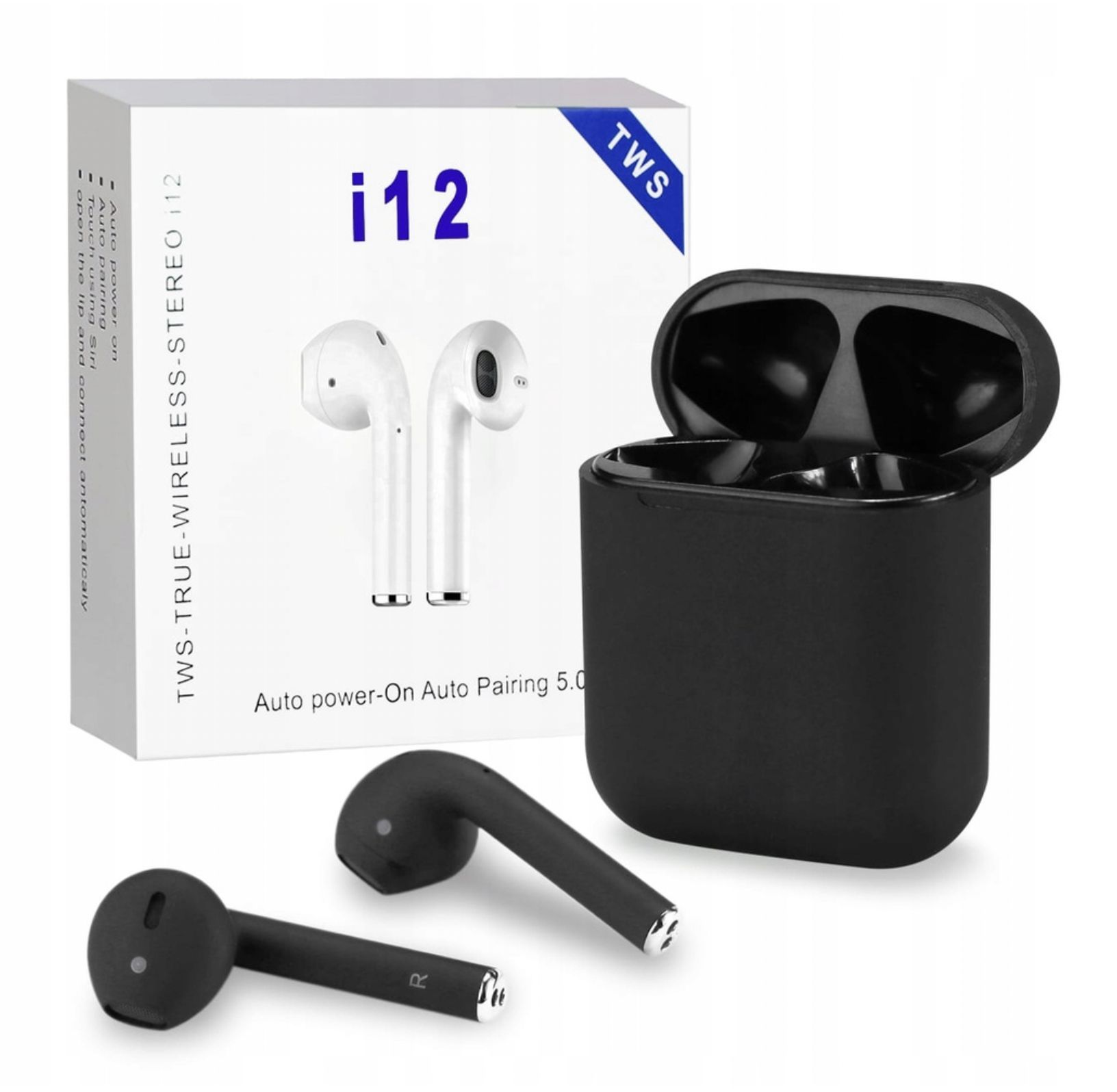 Наушник i12. Беспроводные Bluetooth наушники i12 TWS. Наушники TWS i12 AIRPODS. Беспроводные наушники TWS i12 5.0. Наушники i12 TWS черные.