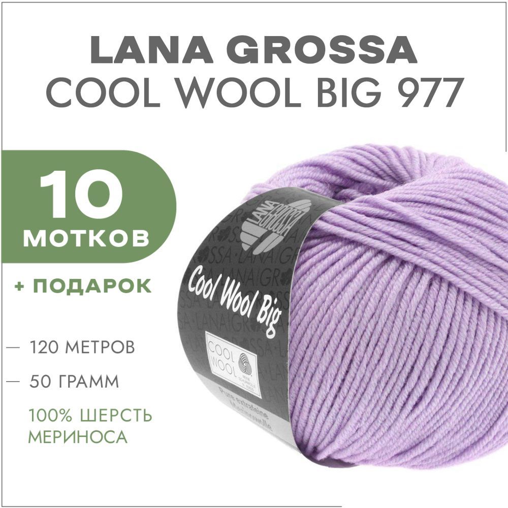 Пряжа cool wool lana grossa