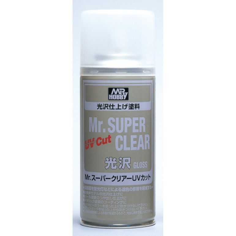 Лак глянцевый MR.HOBBY Mr.Super CLEAR GLOSS UV Cut 170мл B-522