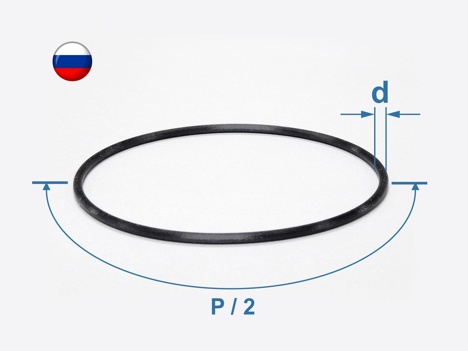 ПассикP/2160mmx2mmкруглогосечениядляремонтааудиовидеотехники,виниловыхпроигрывателей.