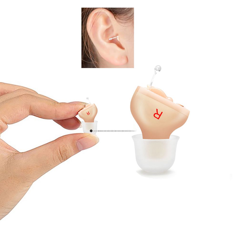 Слуховой аппарат,HearingAid CIC,внутриушной,Правое ухо