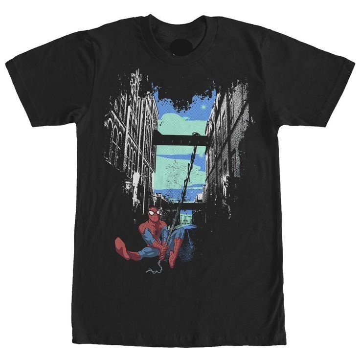 Hot t shirts. Футболка Spider man and the City.