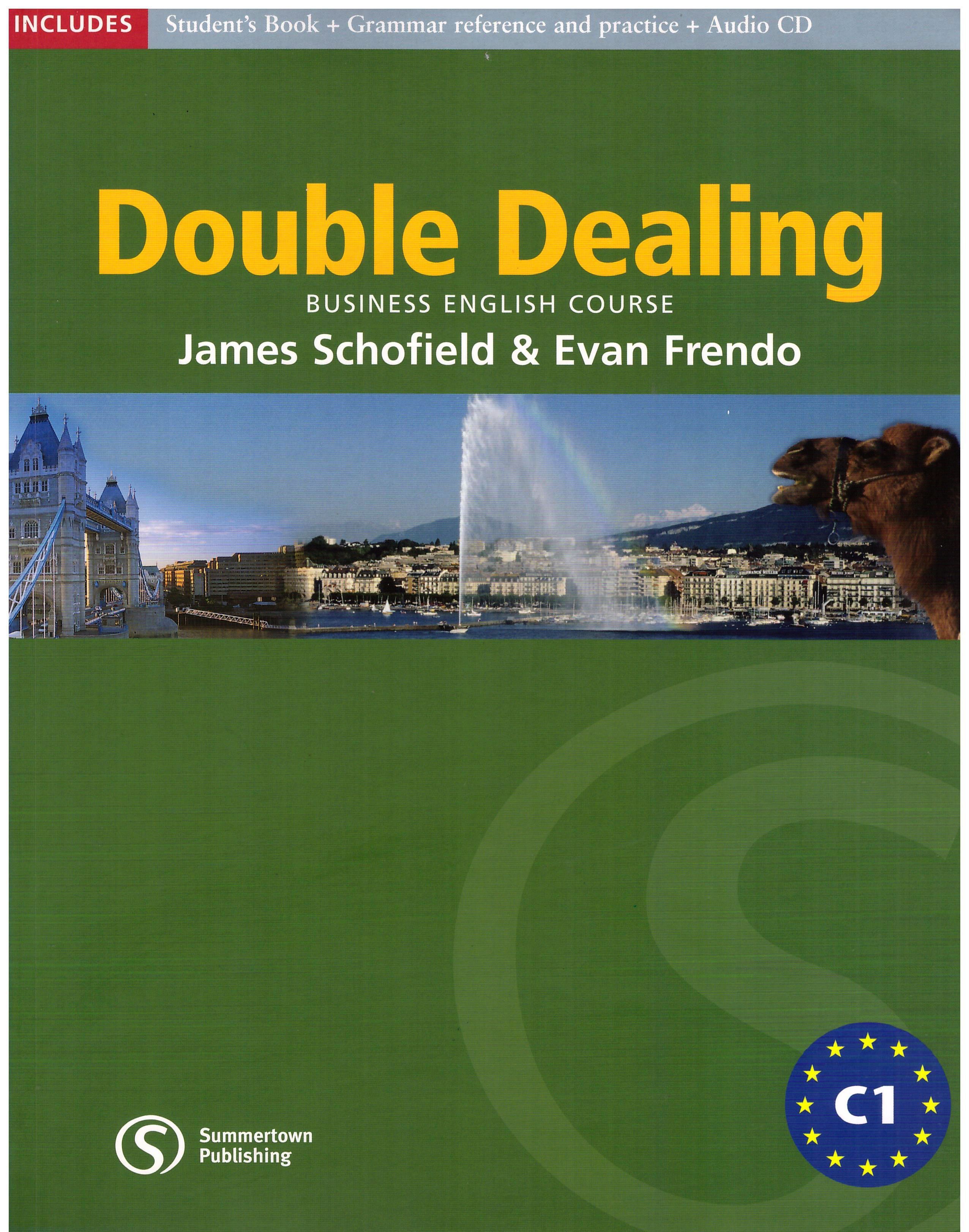 Double book. Double dealing. New opportunities Upper Intermediate student's book. How to teach Business English Evan Frendo. English course student's book.