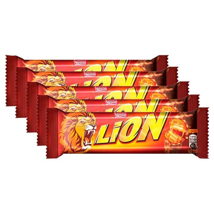 Батончик Nestle Lion Caramel 42гр