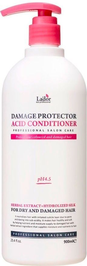 LADOR Бальзам кондиционер для поврежденных волос защитный Damage Protector Acid Conditioner 900 мл