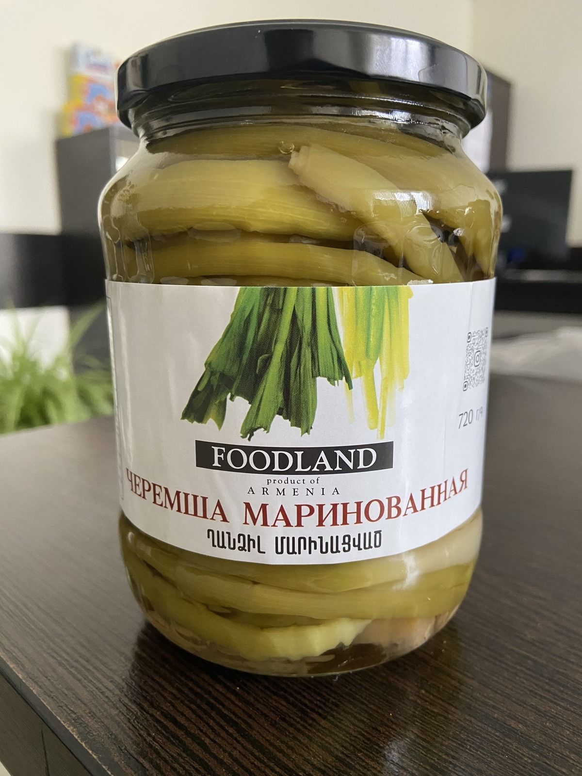 Черемша маринованная FOODLAND 720гр