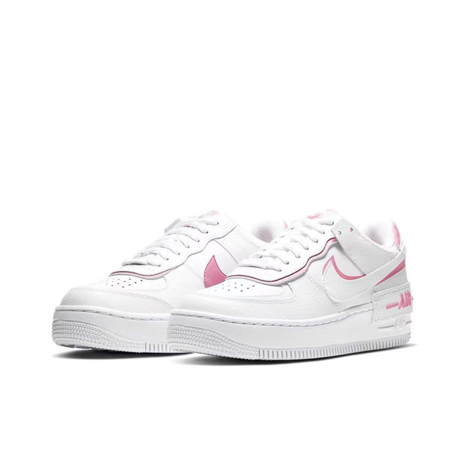 Nike air cheap force roze logo