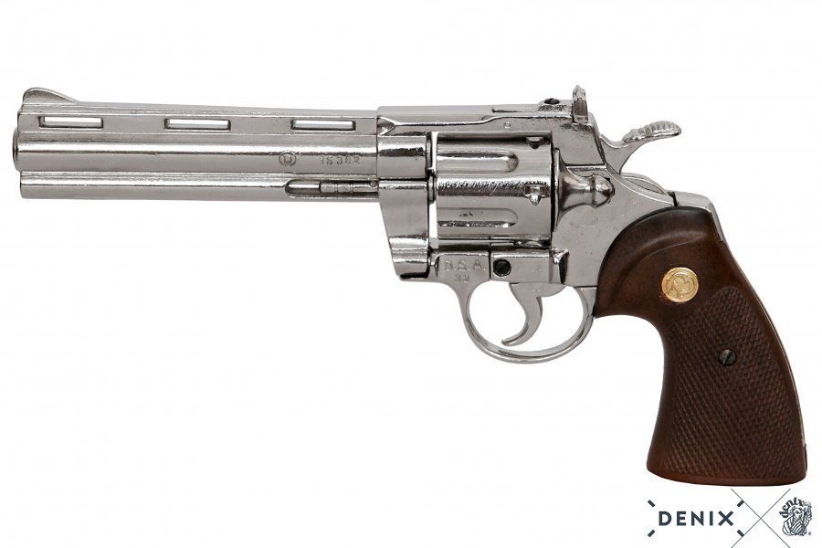 РевольверPython,калибр357Magnum(магнум),США1955год,6-тидюймовый
