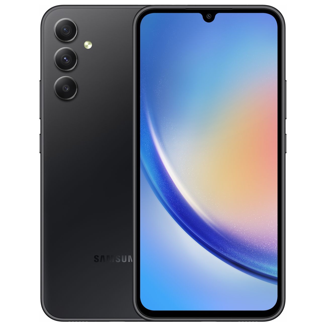 Смартфон Samsung Galaxy A34 128GB Awesome Graphite - купить по выгодной  цене в интернет-магазине OZON (966691305)