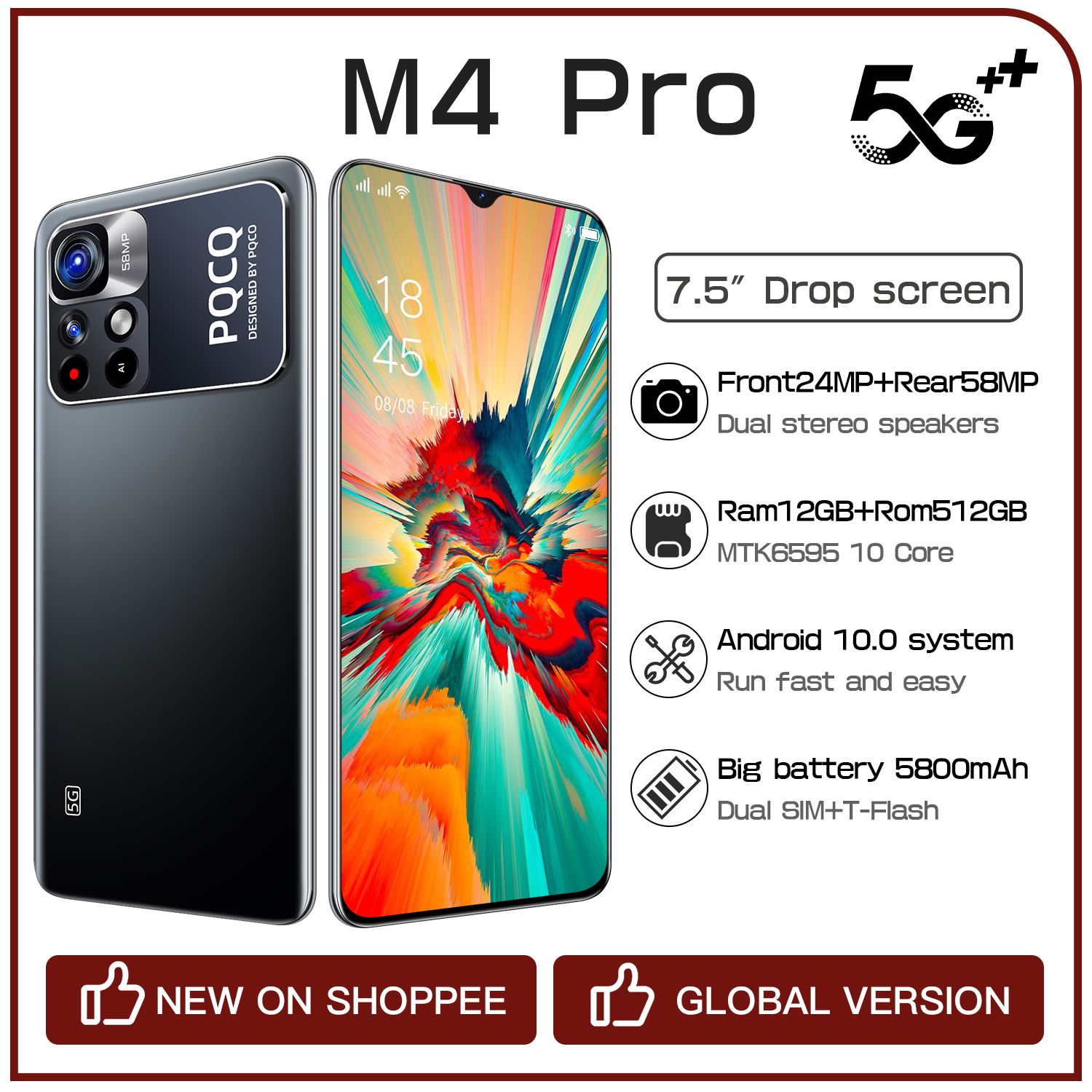 Смартфон m6 pro 12 512 гб