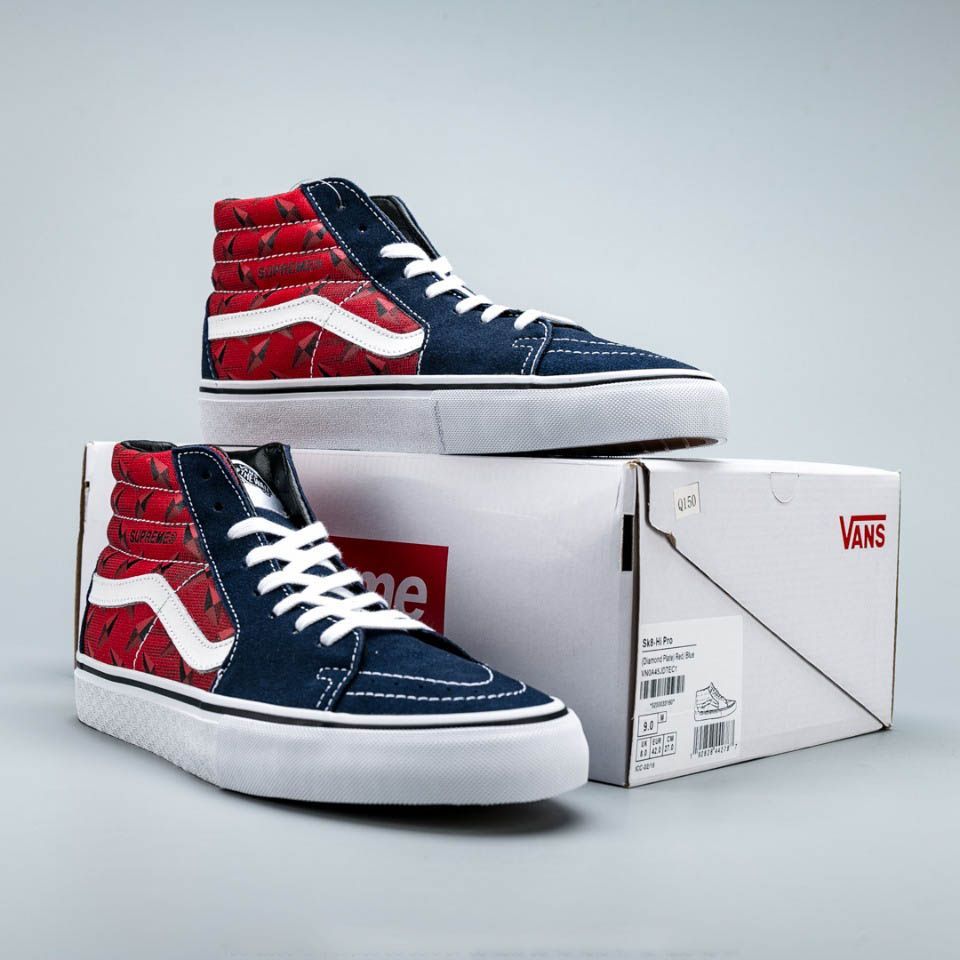 Vans sk8 shop hi plata