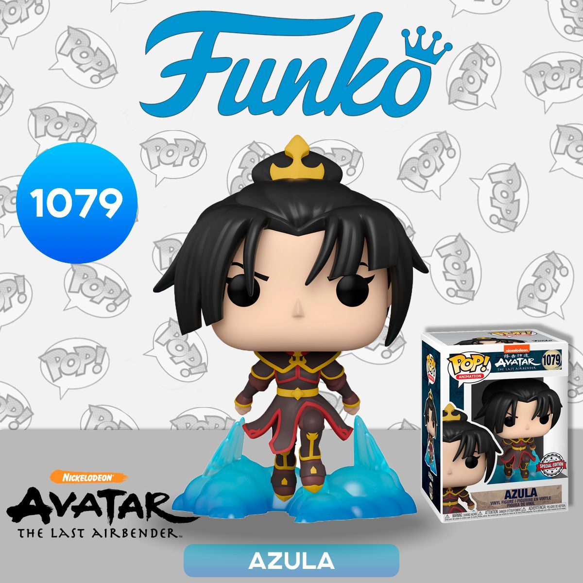 Фигурка Funko POP! Animation Avatar The Last Airbender Azula (Exc) (1079)  58945 - купить с доставкой по выгодным ценам в интернет-магазине OZON  (944747132)