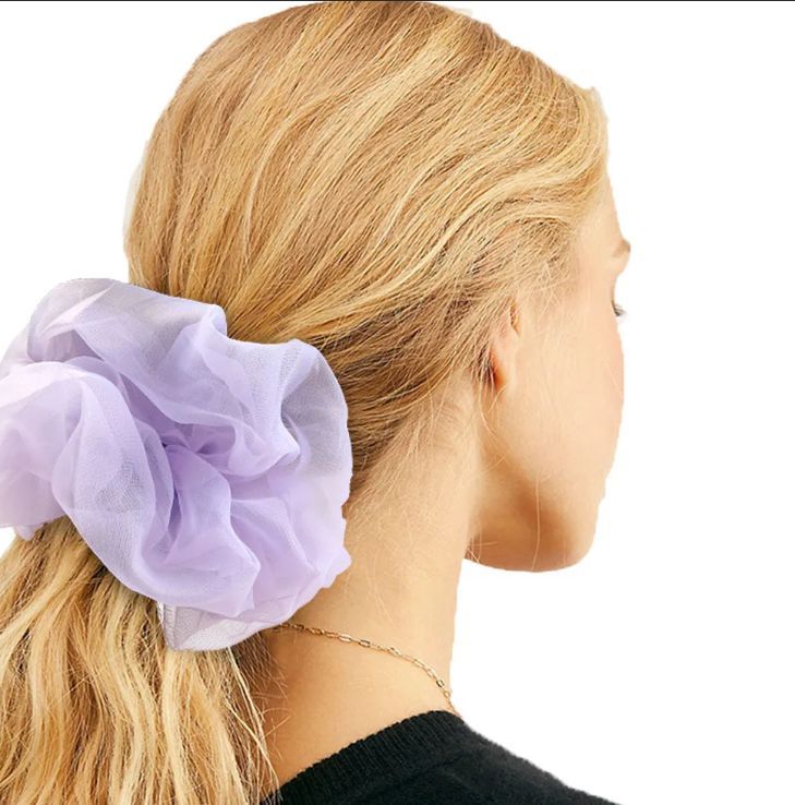 Резинка для волос из органзы, 10 цветов купить по цене 39 ₽ в интернет-магазине KazanExpress