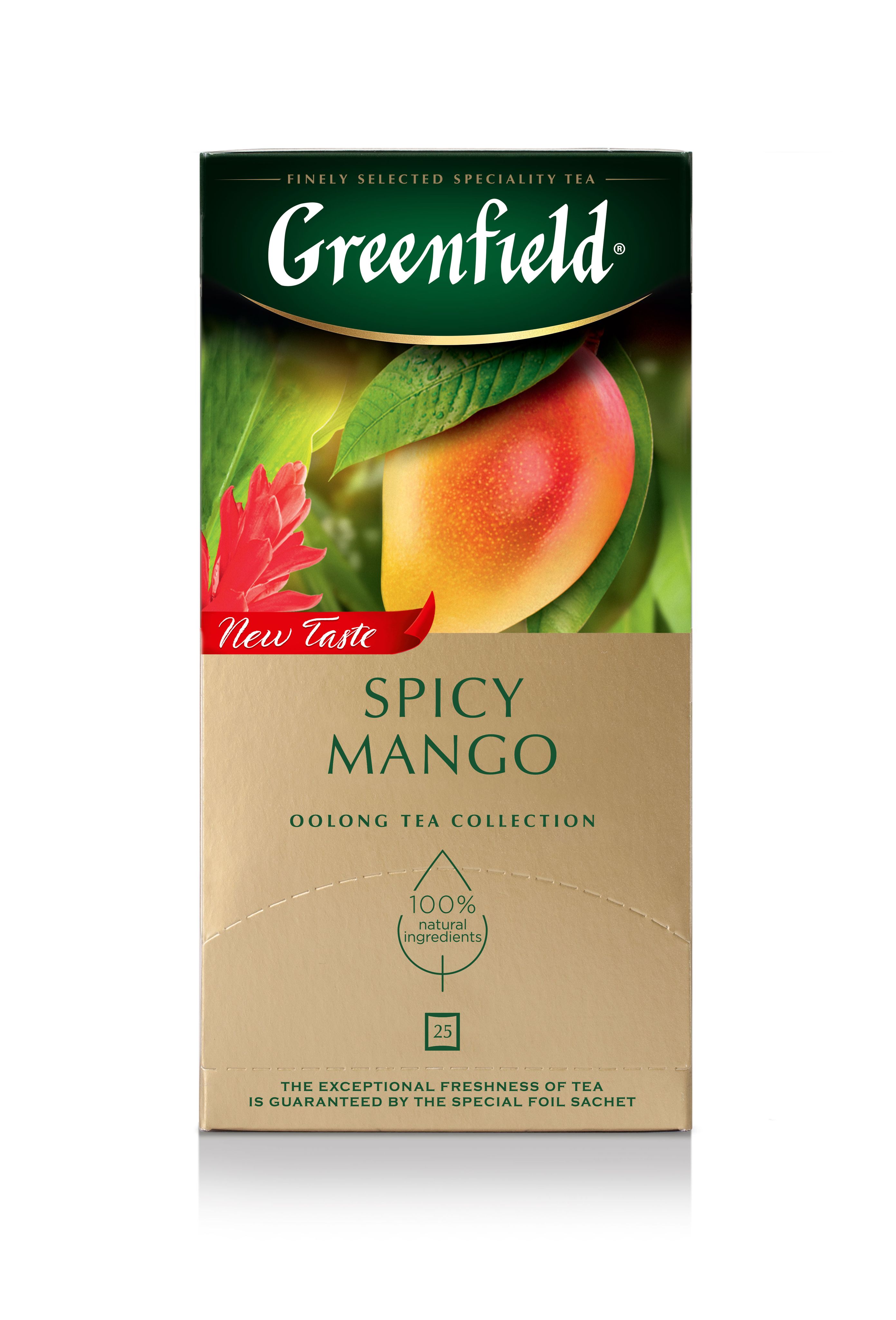 спелого <b>манго</b> играет главную роль в компощиции Greenfield Spasy <b>Mango</b>, сост...