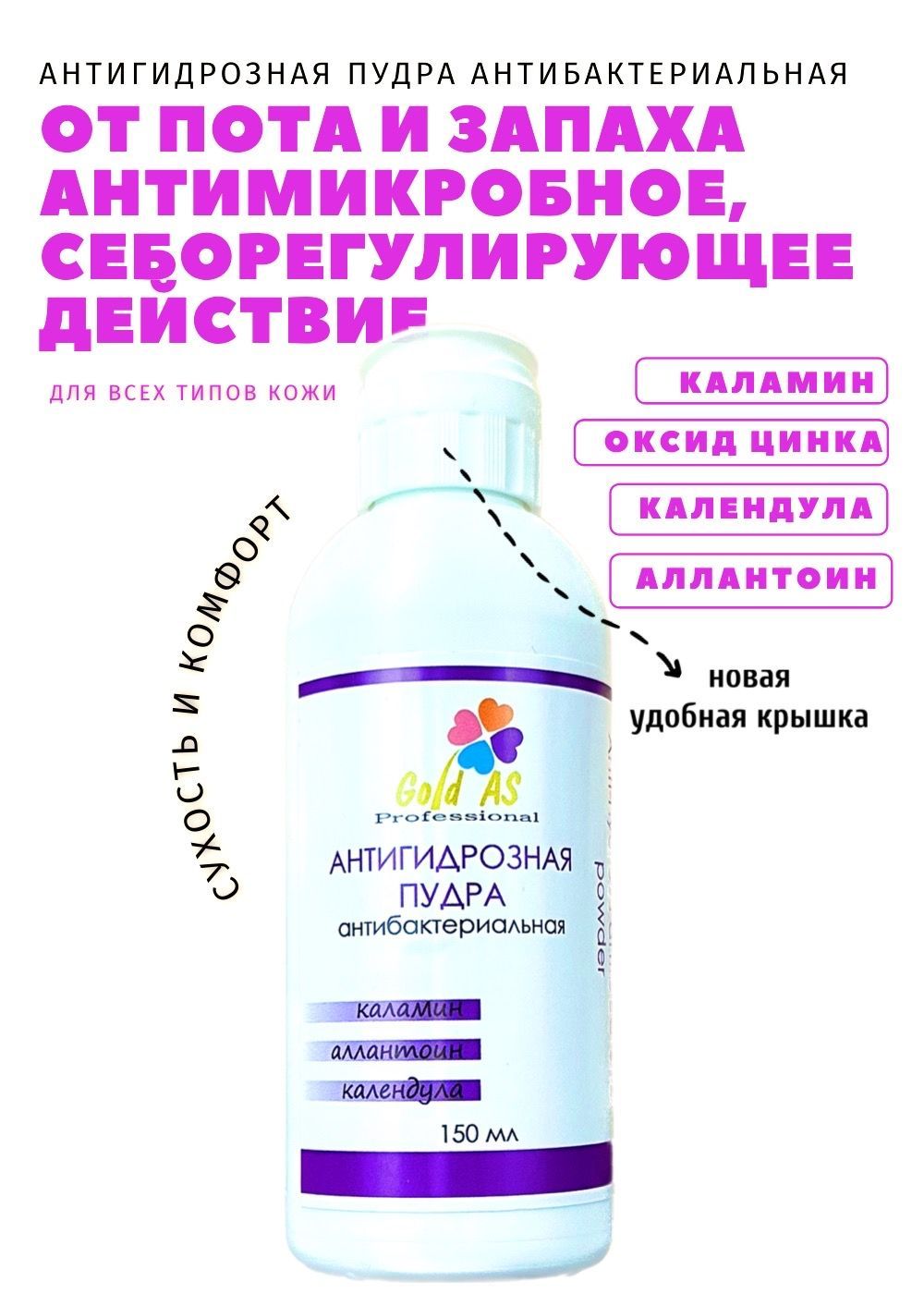 Антигидрозная пудра