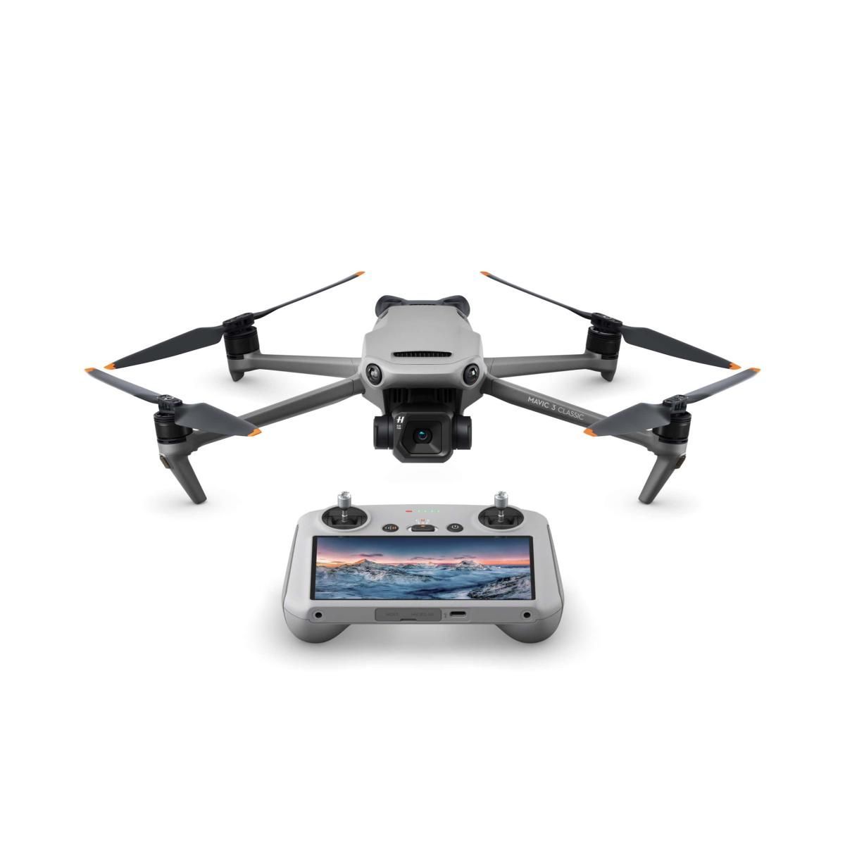 Квадрокоптер DJI Mavic 3 Classic RC, серый