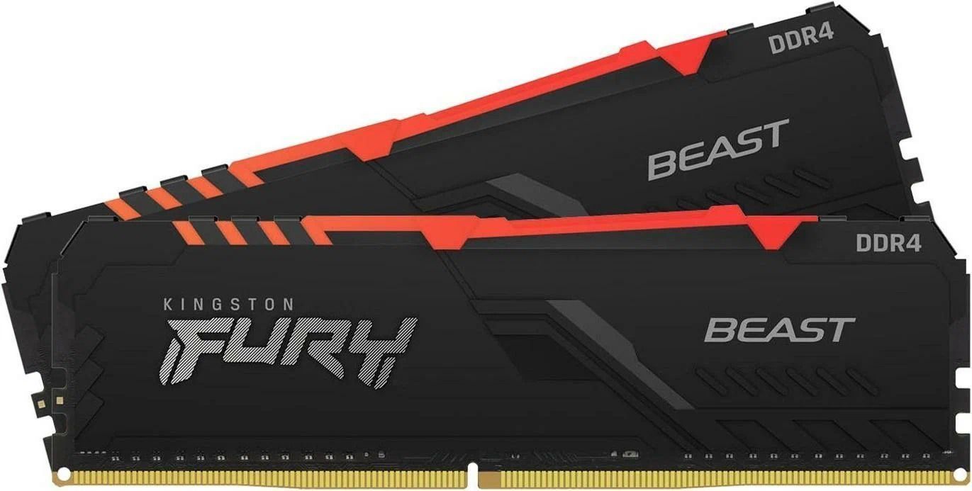 Память fury beast. Оперативная память ddr4 Kingston 32gb 2666mhz cl16 DIMM (Kit of 4) Fury Beast RGB. Kingston Fury Beast RGB. Ddr4 8gb PC-24000 (3000mhz) Kingston Fury Beast RGB Black kf430c15bba-8. Тайминги ddr4 Kingston Fury 3200.