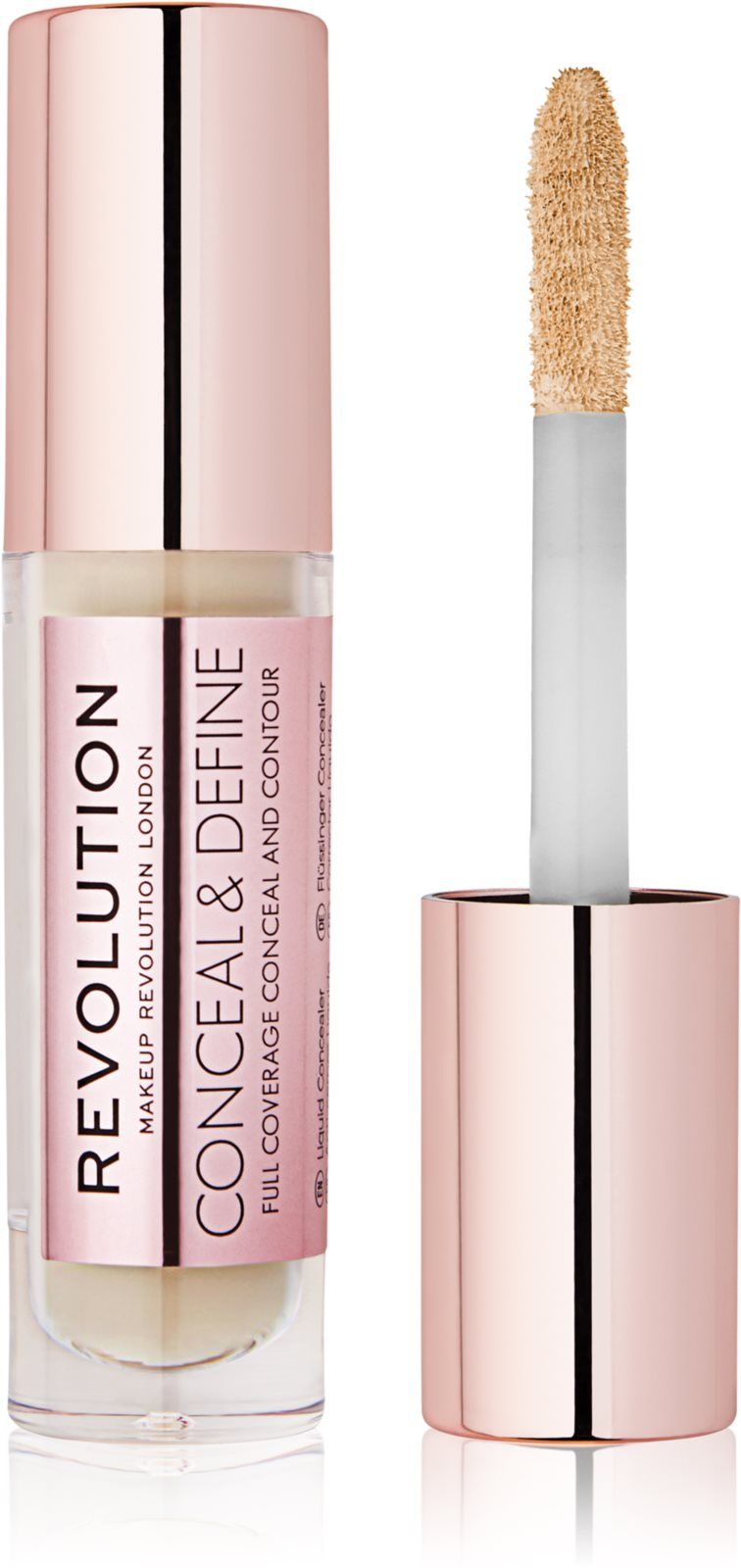 Makeup Revolution Conceal & Define Full Coverage Conceal and Contour - C4 :  : Beauty & Personal Care