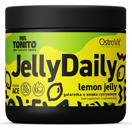 ЖелеВитаминноеДесертбезсахараOstroVitMr.TonitoJellyDaily350г.Лимон