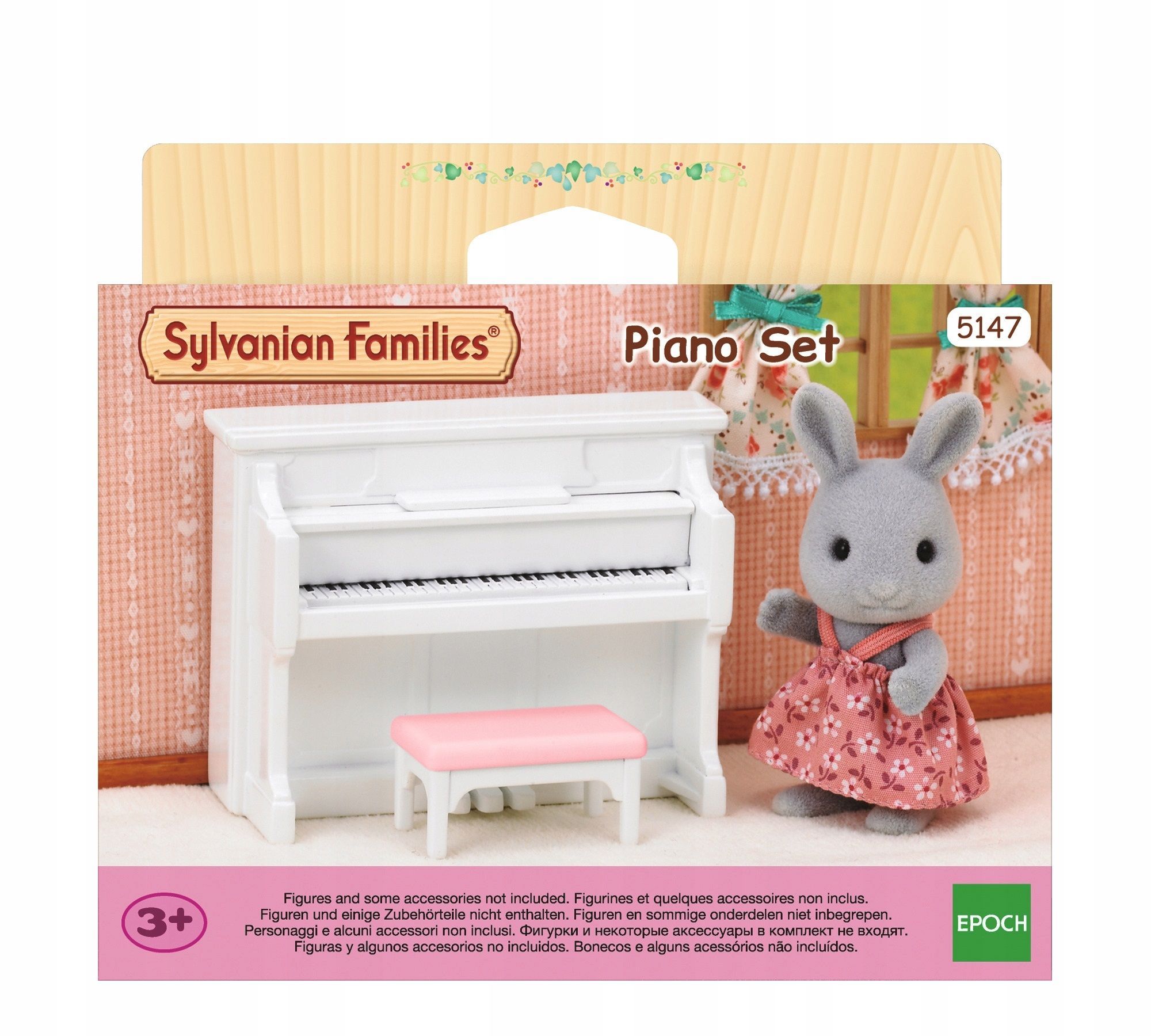 Игровой набор Sylvanian Families Пианино 5147 - купить с доставкой по  выгодным ценам в интернет-магазине OZON (845674823)