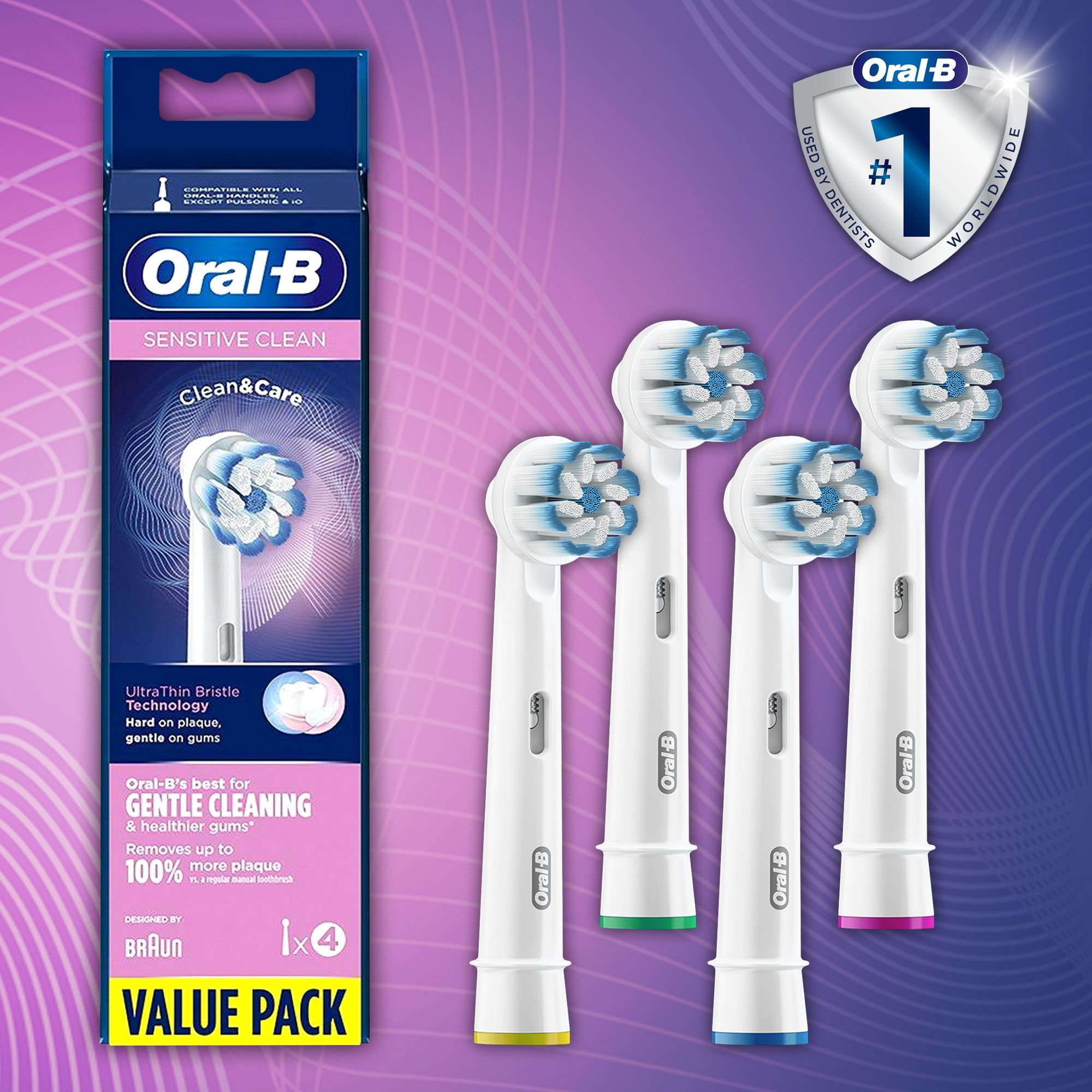 Насадки Oral B Sensitive Clean