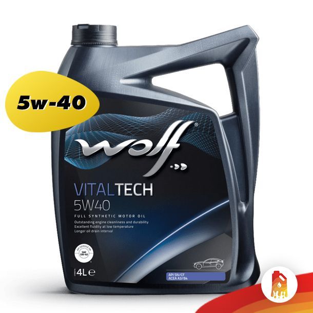 Масло wolf vitaltech 5w40