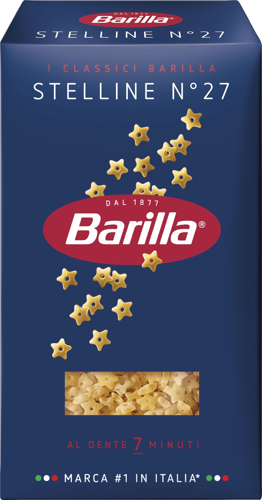 Макароны Barilla Стеллине №27, 450 г - купить с доставкой по выгодным ценам  в интернет-магазине OZON (136001615)