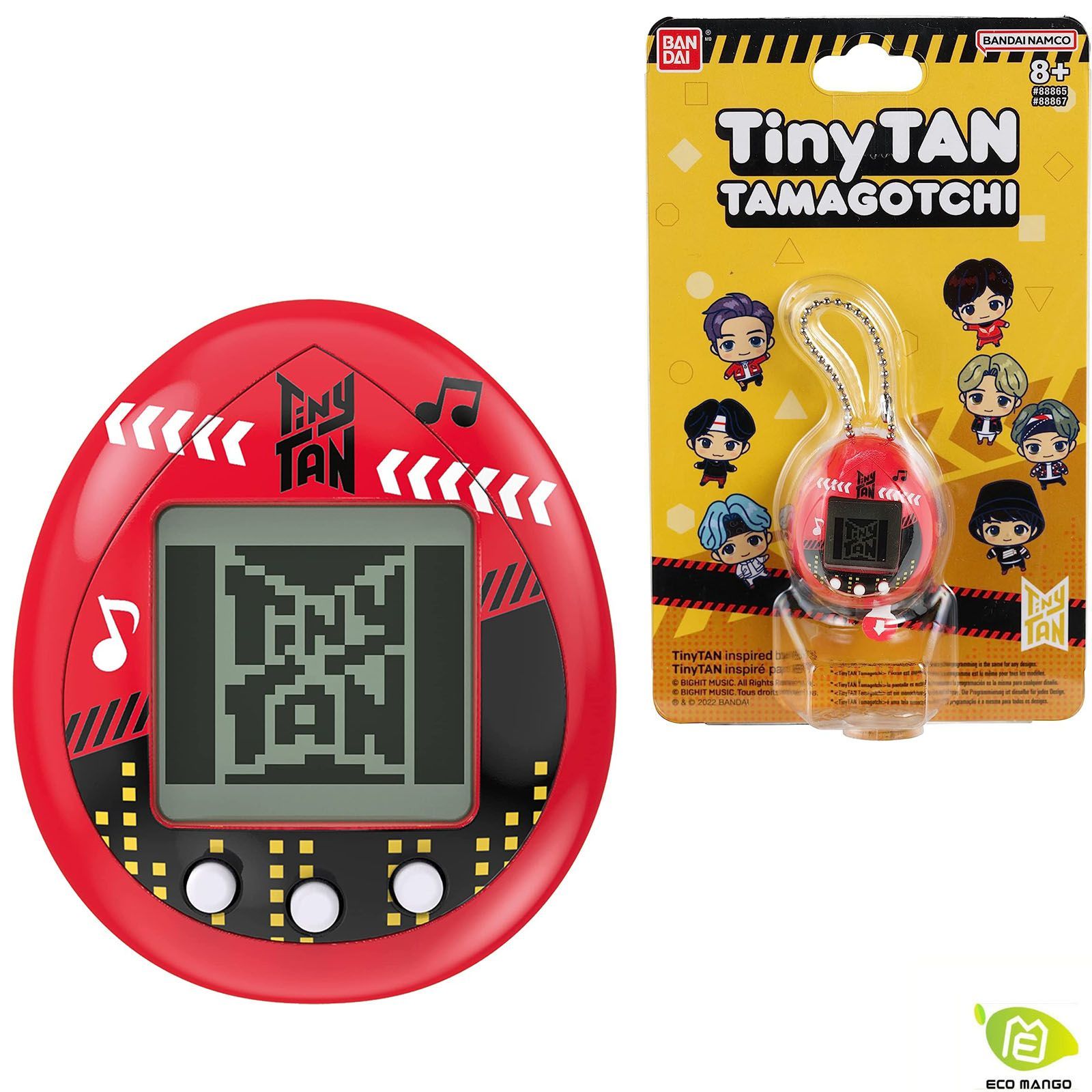 Bandai Tamagotchi nano серийный x BTS TinyTAN - красный - купить с  доставкой по выгодным ценам в интернет-магазине OZON (1082200770)