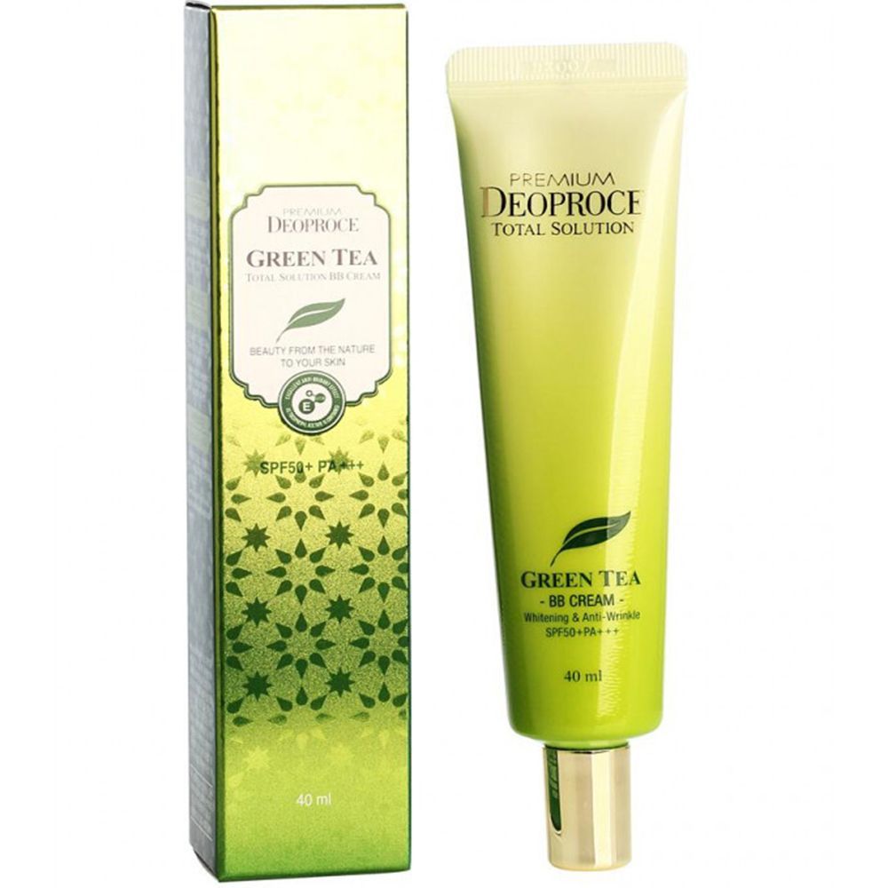 Greener bb. ДП Green Tea крем ББ Premium Deoproce greentea total solution BB Cream spf50+pa+++ 40мл. Deoproce Green Tea total solution Cream. Deoproce BB крем Green Tea total solution SPF 50, 40 мл. Premium Deoproce Green Tea total solution Cream 100ml.